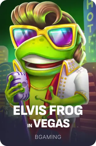 Elvis Frog in Vegas