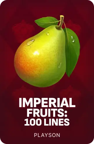 Imperial Fruits: 100 Lines
