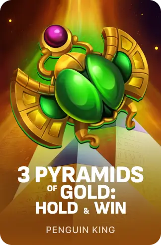3 Pyramids of Gold: Hold & Win