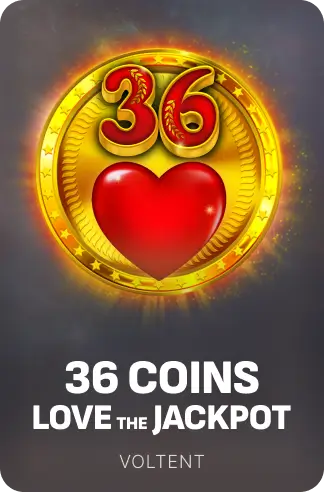 36 Coins Love the Jackpot