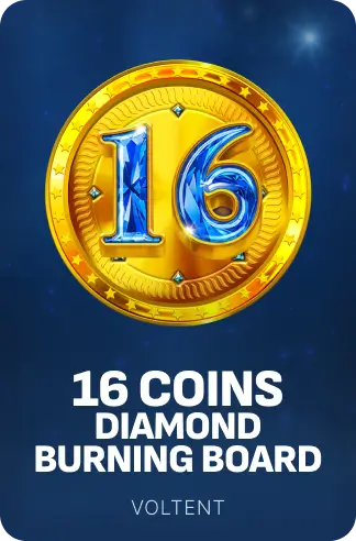 16 Coins Diamond Burning Board