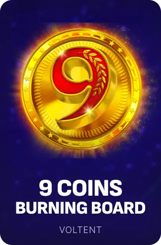 9 Coins Burning Board