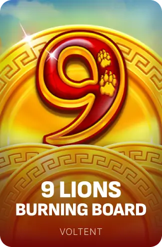 9 Lions Burning Board