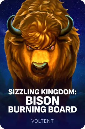 Sizzling Kingdom: Bison Burning Board