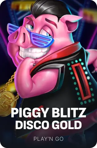 Piggy Blitz Disco Gold