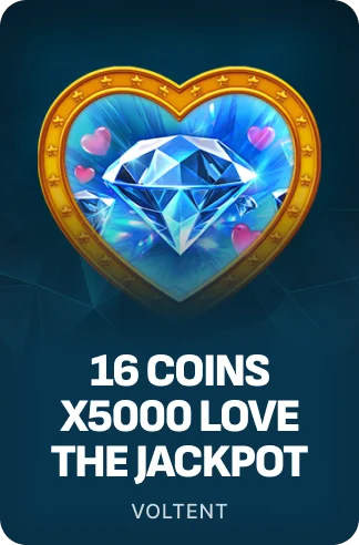 16 Coins x5000 Love the Jackpot