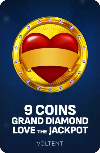 9 Coins Grand Diamond Love the Jackpot