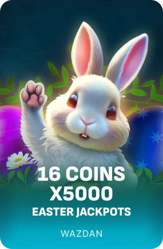 16 Coins x5000 Easter Jackpots